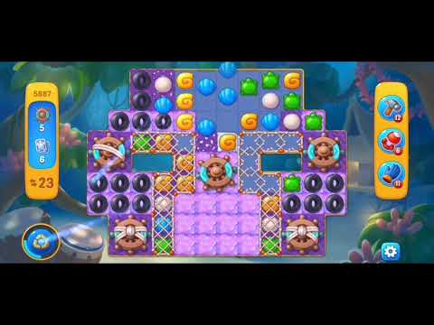 Fishdom 5887 Super Hard Level - NO 💣🧨💥