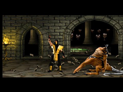 MORTAL KOMBAT PROJECT NEW ERA - MK1 SCORPION GAMEPLAY