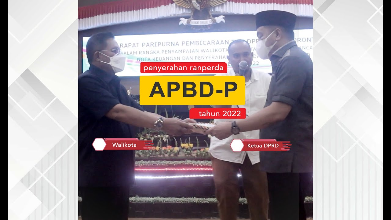 Dekot Gorontalo Laksanakan Paripurna Perubahan APBD 2022