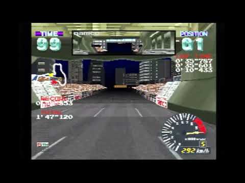 [WR, THIS RUN BROKE 1'46 BARRIER] Ridge Racer Revolution: Novice Extra Race, White Angel (1'46"947)