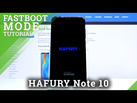 How to Enter FastBoot Mode on HAFURY Note 10 – Exit FastBoot Mode