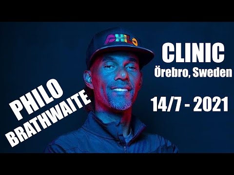 Philo Brathwaite Disc Golf Clinic (Full version) - Örebro Sweden 14/7-2021