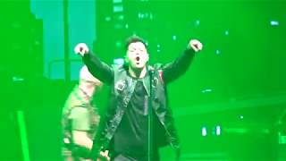 The Script  breaking WORLD RECORD + Paint The Town Green live in Brussels
