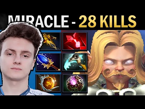 Invoker Gameplay Miracle with 28 Kills and Octarine - Dota 2 Ringmaster