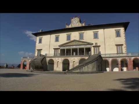 Villa Poggio a Caiano - frescoes by Andrea del Sarto, Franciabigio, Pontormo, Allori, Bronzino
