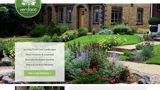 Landscape Website Design