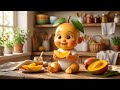 Cute Mango Baby Eating Juicy Mango Satisfying ASMR Animation