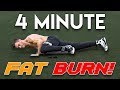 V Shred | 4 Minute Follow Along Fat Burning Workout