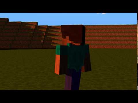 animation teste herobrine