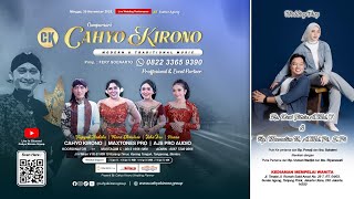 Download lagu LIVE STREAMING CAMPURSARI CAHYO KIRONO PIMP. FERRY SOENARTO WEDD.  Rr. Devi Fitria & Bg. Mursalim mp3