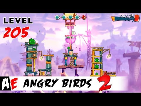 Angry Birds 2 LEVEL 205 / Злые птицы 2 УРОВЕНЬ 205