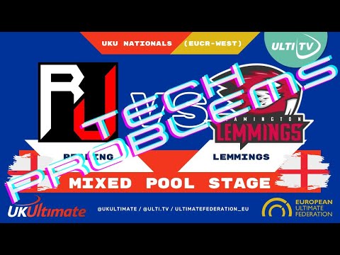 Reading vs Lemmings - UK Nationals / EUCR-W 2022 - Mixed Division