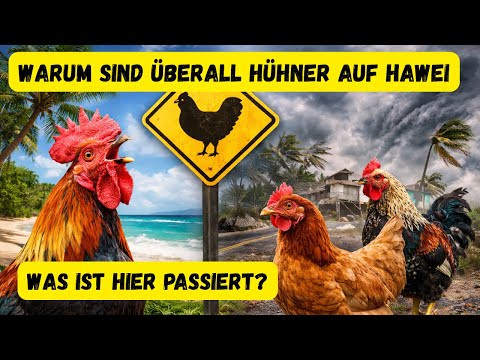 Das unglaubliche Phänomen der wilden Hühner auf Hawaii