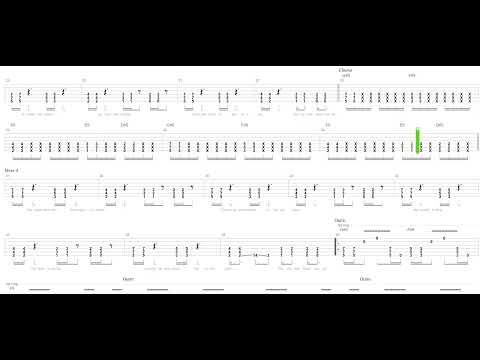 Brain Stew Tab by Green Day + Guitar only + Guitar tab