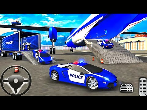 Us police car transport cargo track - NewvAmerican Mode Drive -Android gameplay