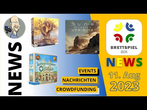 Brettspiel News der Brettspielbox - 11. August 2023