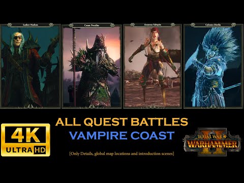 Total War Warhammer 2 Vampire Coast's Quest Battles