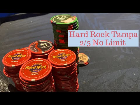 2/5 Session at the Hard Rock Tampa - Kyle Fischl Poker Vlog Ep 85
