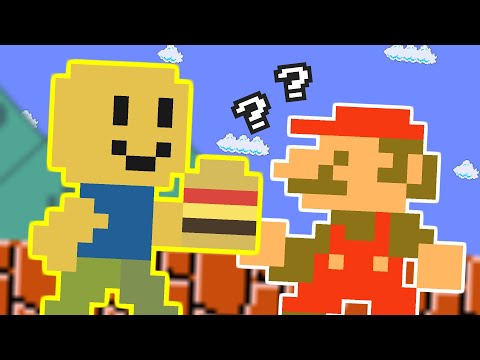Mario VS ROBLOX | Mario Animation