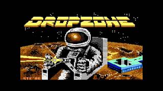 ATARI XL / XE =+ DROPZONE ( TITLE VERSION )