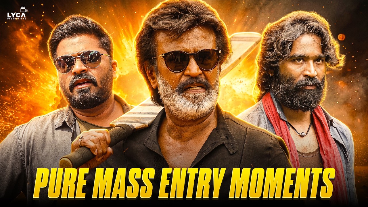 Iconic Hero Intro Moments | Kaala | Captain Miller | VRV | Rajinikanth | Dhanush | Simbu | Lyca