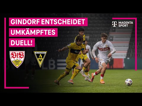 VfB Stuttgart II – Alemannia Aachen, Highlights mit Live-Kommentar | 3. Liga | MAGENTA SPORT