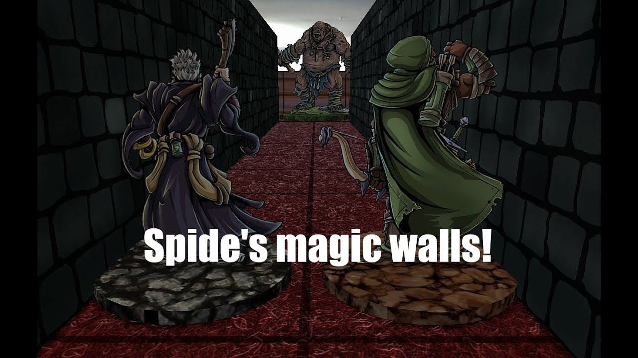 Tabletop simulator: new wall models to solve grid issues