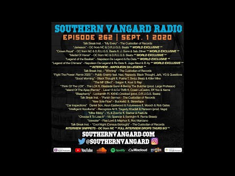 Episode 262 - Southern Vangard Radio