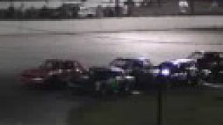 Barberton Speedway Hobbystock feature win 8/16/08 Alex Lazzaro Barberton Speedway Hobbystock feature win 8/16/08 Alex Lazzaro