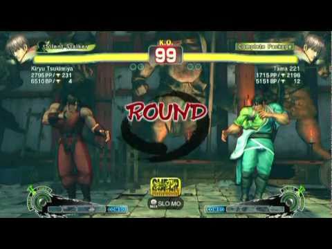 SSF4 AE: Kiryu Tsukimiya(Guy) vs Tama 221(Guy) - HD 720p