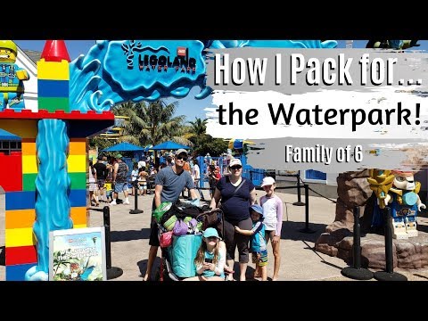 How I Pack for...the Water Park - Large Family Style