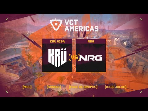 NRG x KRÜ VISA (Mapa 3: Sunset) | VCT Americas