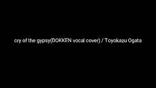 cry of the gypsy(DOKKEN vocal cover) / Toyokazu Ogata