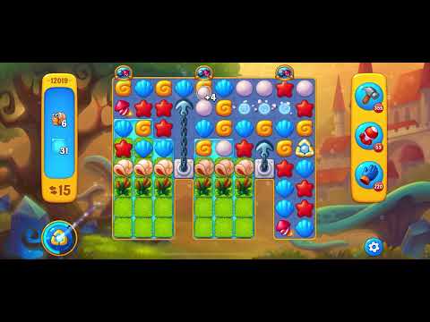 Fishdom level 12019 no boosters フィッシュダム ノーマル