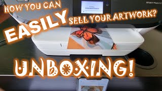 I Bought Wireless Printer to sell my Art | UNBOXING HP ENVY PHOTO 6234