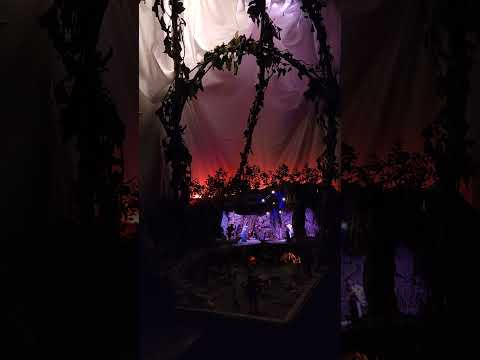 centralina presepe arduino autocostruita con effetto alba giorno tramonto e notte.