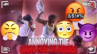 ANNOYING THE GANG FOR 24 HRS **FUNNY** @PositiveIda @Doun @janaeskye @JusJordan @jaterry