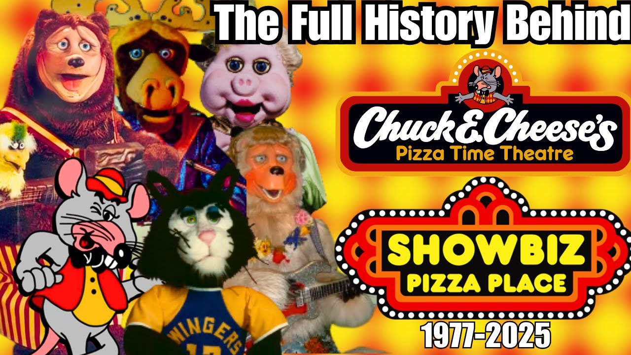 The Strange Full History Of Showbiz Pizza Place And Chuck E. Cheese's Pizza Time Theatre