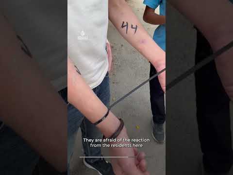 Israeli forces mark Palestinians with numbers amid mass arrests