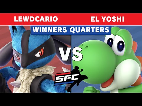 Smash Fight Club 203 - Lewdcario (Lucario) Vs. NXL | El Yoshi (Yoshi) Winners Quarters - Ultimate