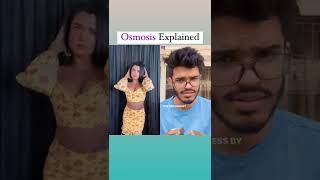 Osmosis explained #shorts #ytshorts #science
