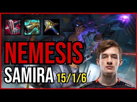 NEMESIS - SAMIRA vs YONE Mid - EUW Grandmaster - Patch 11.3