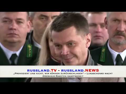 „Provoziert uns nicht, wir können zurückschlagen“ – Lukaschenko macht Oreshnik Raketen kampfbereit