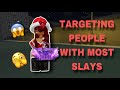 BADDIES But TARGETING People With The MOST Slays MUST WATCH Roblox Baddies