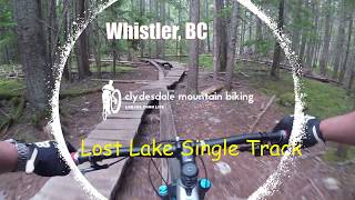 Lost Lake Trail Ride - the blue inner trails of the trail system