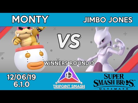 Tripoint Smash 88 - Winners Round 3 - Monty(Bowser Jr) Vs. Jimbo Jones(Mewtwo)