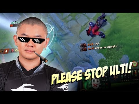 PLEASE STOP ULTI! - MidOne Wraith King 10K vs 4K MMR Crazy Build 7.06 - Top Pro Player Dota 2