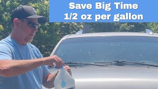 REVIEW: Aqua Charge - Make 55 gallons of Windshield Wiper Fluid for Pennies Per Gallon