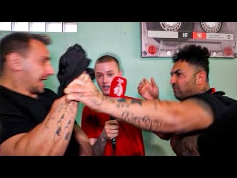 VITALY ATTACKS MO DEEN DURING INTERVIEW (CRAZY FIGHT)
