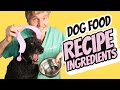 Essential Ingredients For Homemade Dog Food